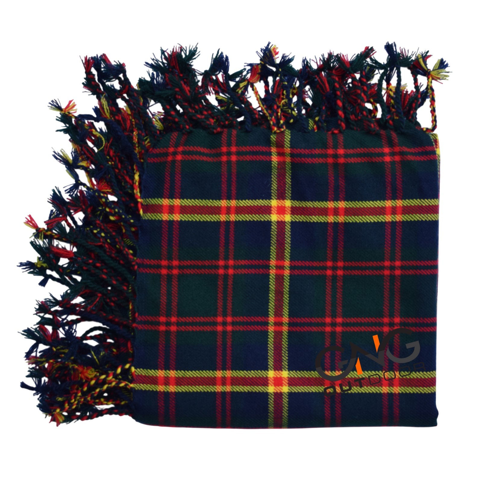 Scottish USMC Tartan Fly Plaid Men Highland Kilt