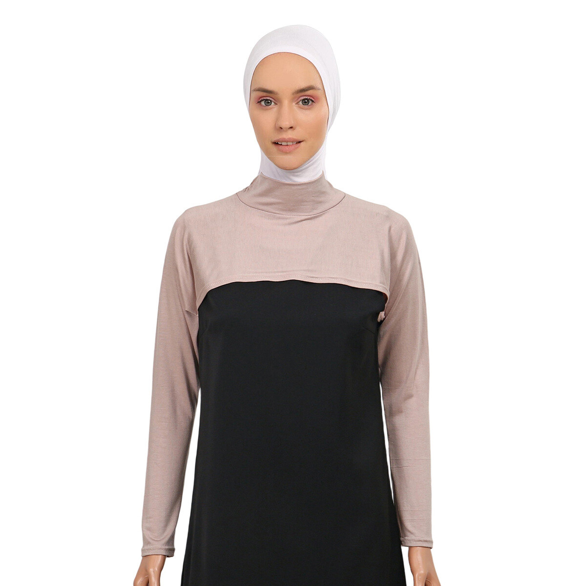 Muslim Women Shoulder Sleeves Neck Cover Arm Sleeve Raglan Sleeves One Piece New