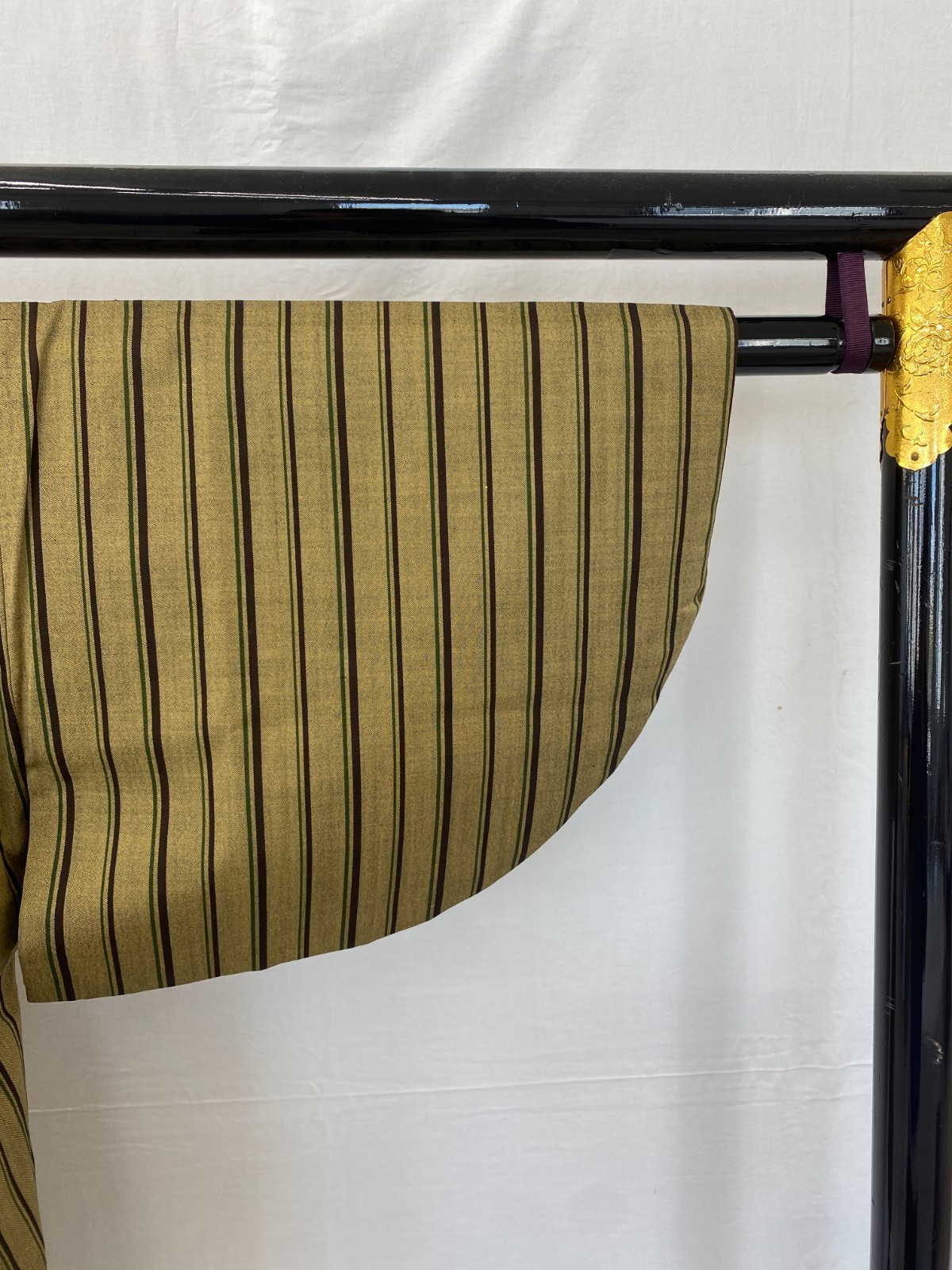Japanese Vintage Kimono Haori Jacket Cotton Brown Traditional Authentic 29 in
