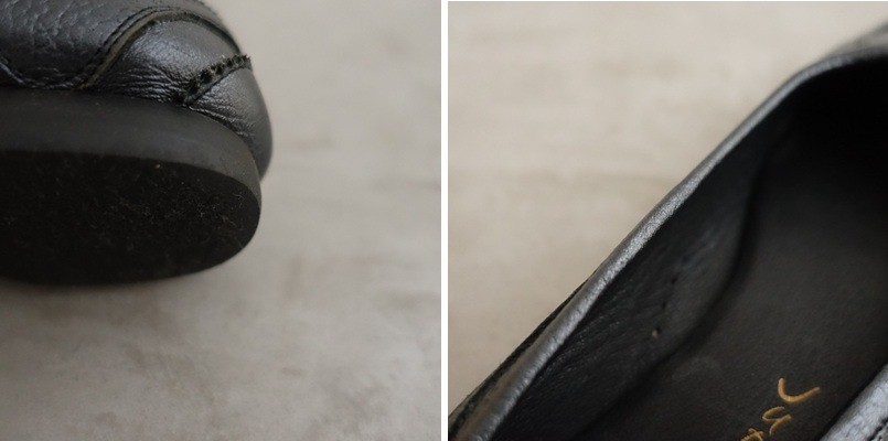 [Jurgen Lehl] [Leather] [25cm] Flat Pumps