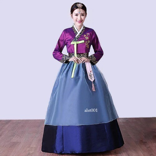 Women’s Korean Hanbok Dress Ancient Traditional Stage Dance Costume Ladies