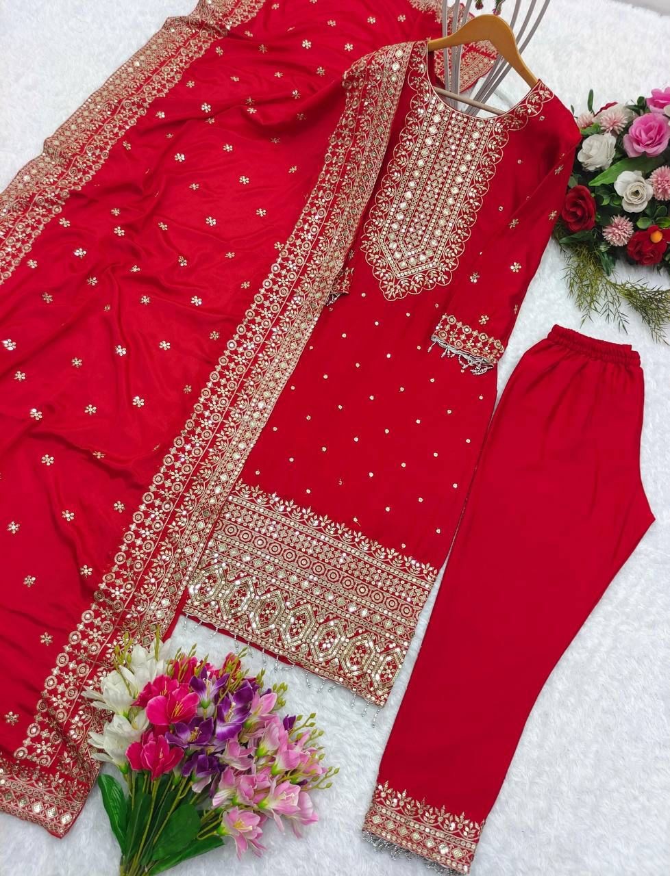 Designer Indian Pakistani Salwar Kameez Bollywood Dress Party Wear Suit wedding