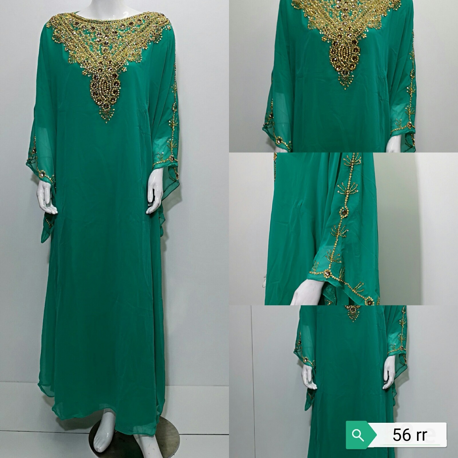 New model dubai party.wedding farasha.khaliji farasha.dress.kaftan.Free size