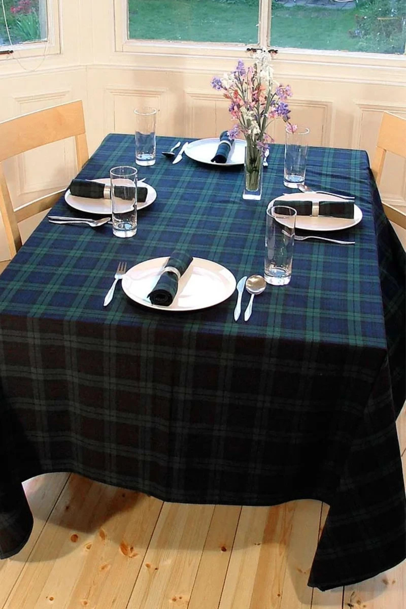 Rectangular Tartan Tablecloth