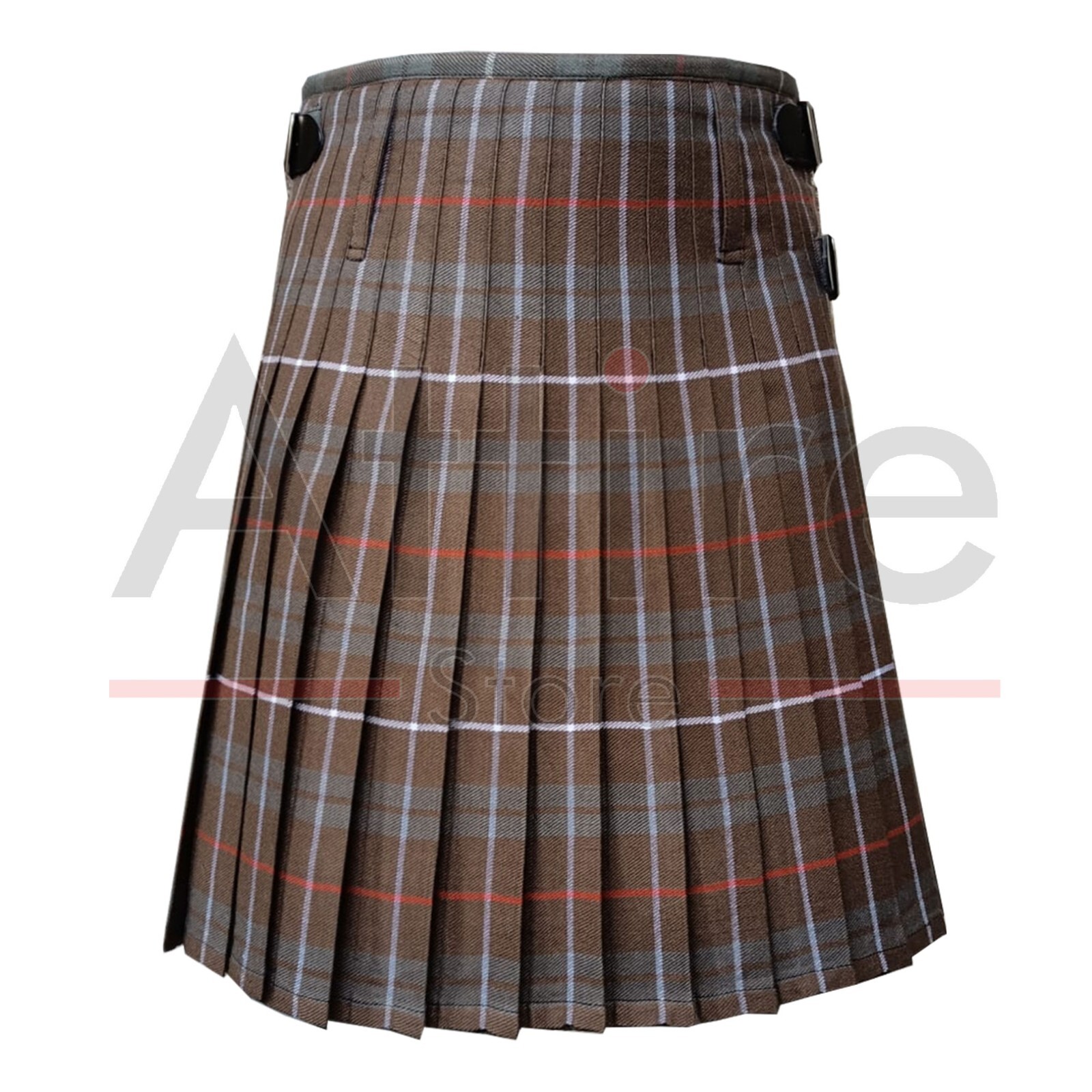 Scottish Handmade Traditional Fraser Weathered Tartan Kilt – Clan Fraser Kilt
