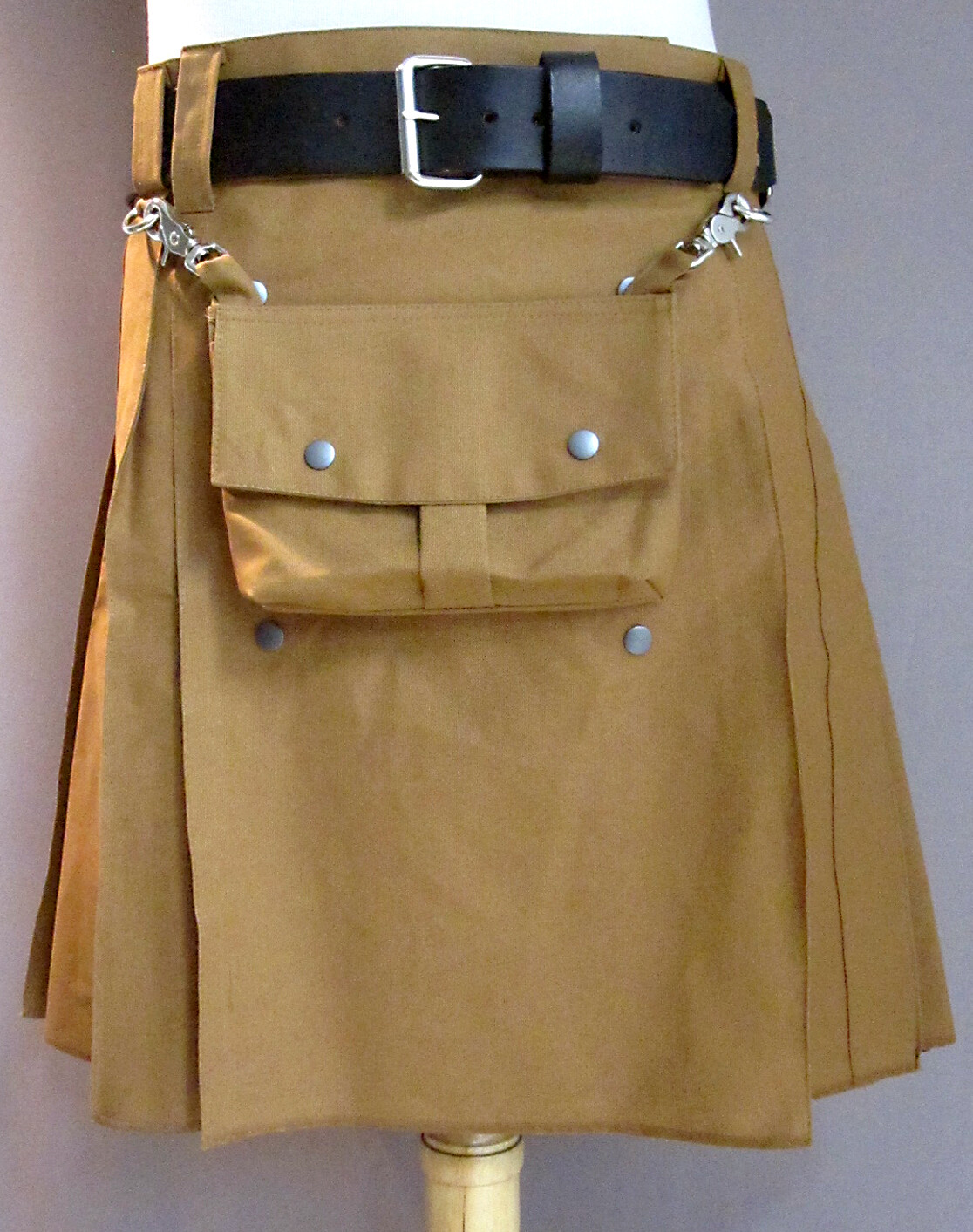 AmeriKilt_Original American Made Contemporary Kilt_Saffron Duck 10 oz_NWOT