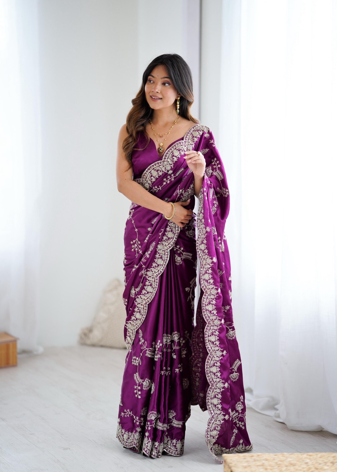 Indian Bollywood Designer Sari Wedding Party Wear Blouse Pakistani Ethnic Saree