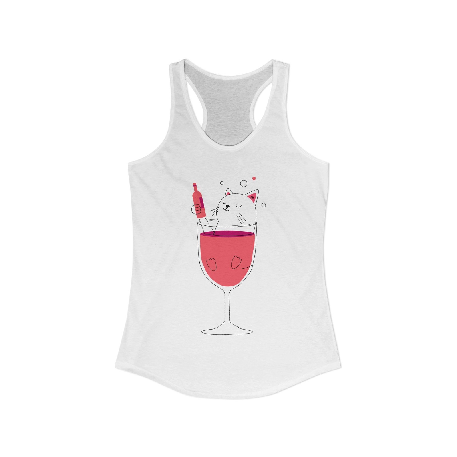 Chic Tank, Women’s Racerback, Apparel, Beach Wear, Pool Party Tee, Gift for Her
