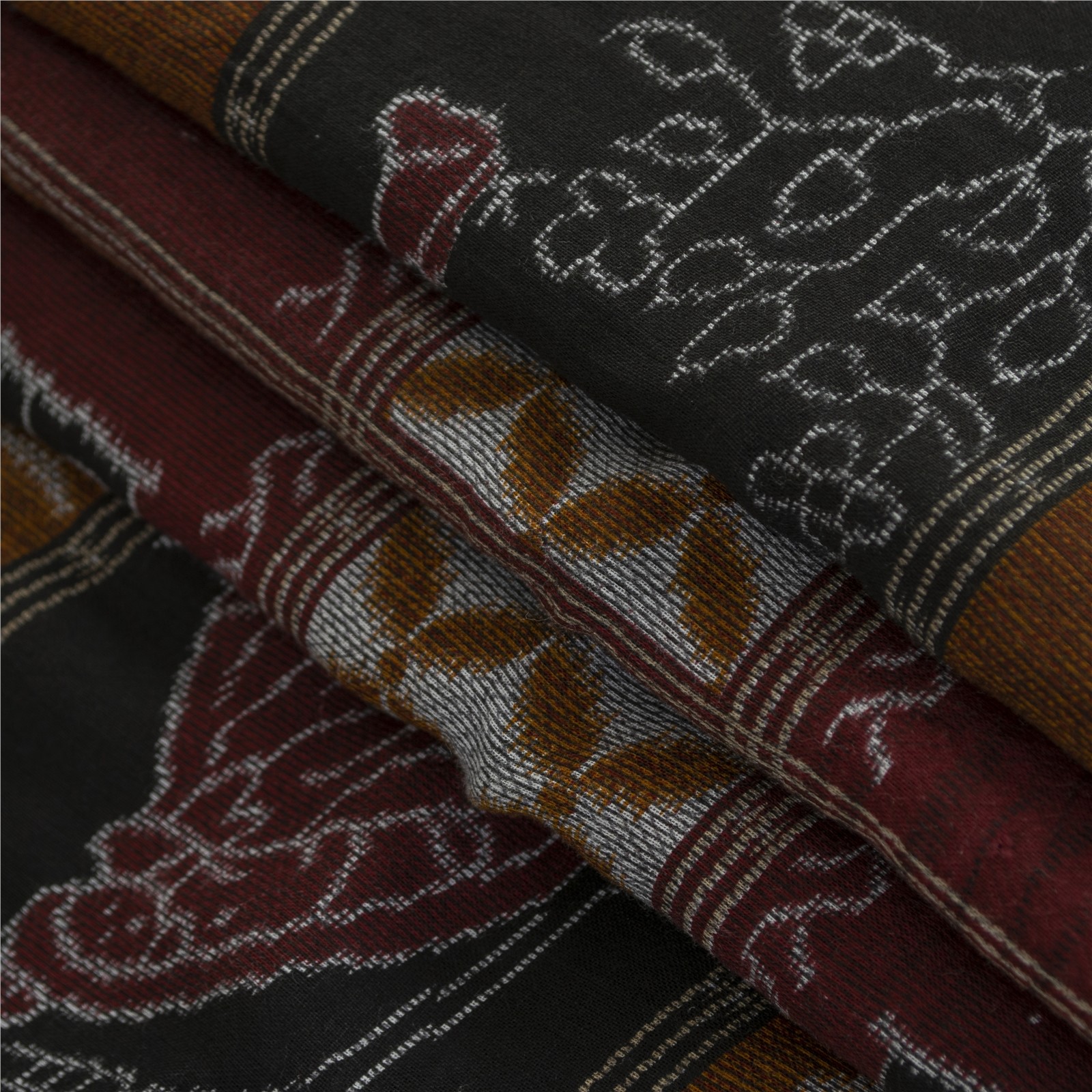 Sanskriti Vintage Sarees Pure Cotton Women/Bird Printed Sari 5+Yd Craft Fabric
