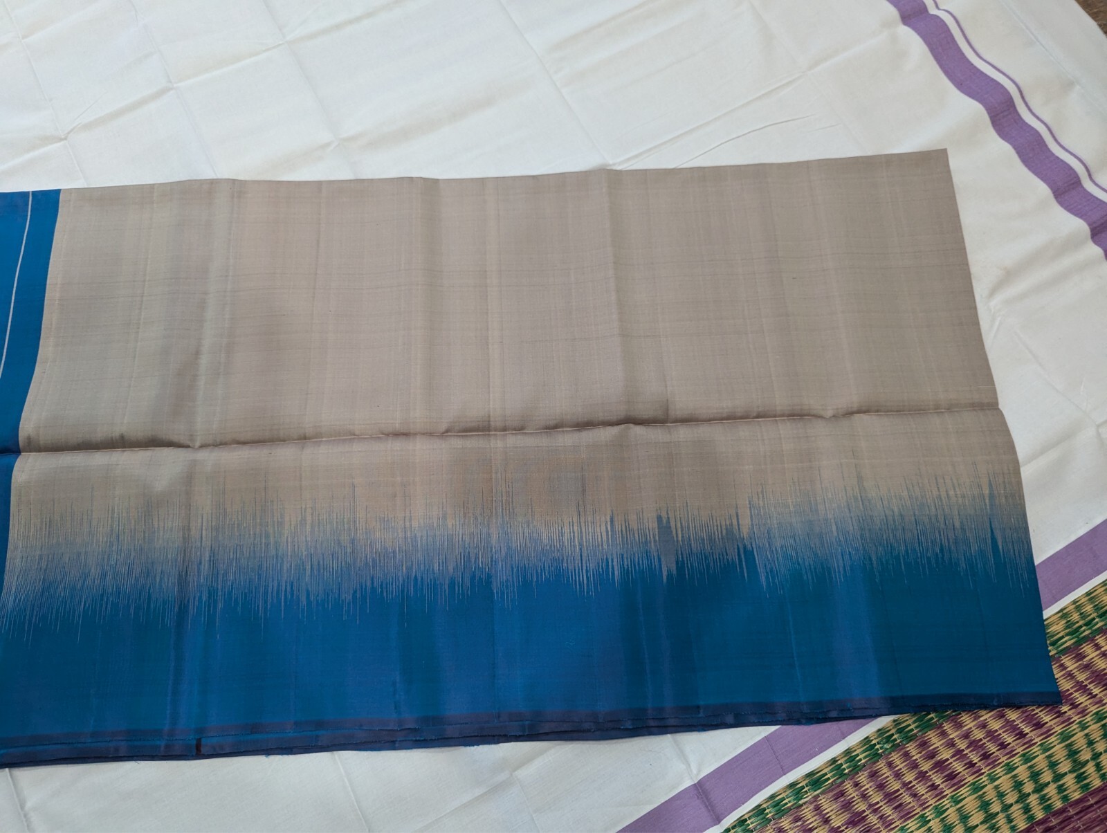 Exquisite South Indian Pure Silk Sari- Traditional Design | Light weight