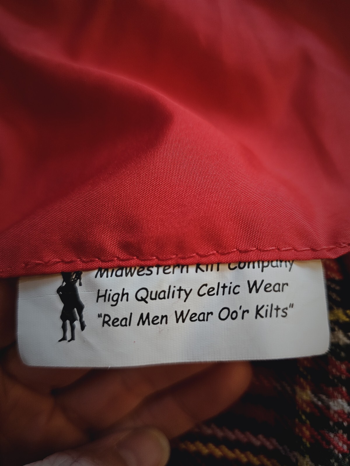 Midwestern KILT Company Kilt waist 24” Scottish Red kilt
