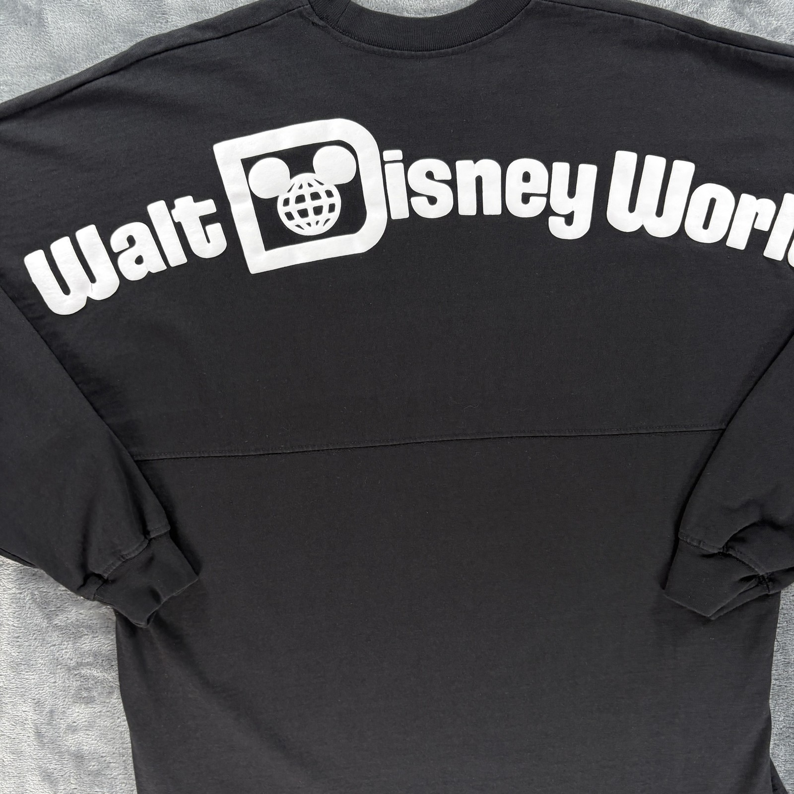 Spirit Jersey Walt Disney World Est. 1971 Black Long Sleeve T Shirt Women M