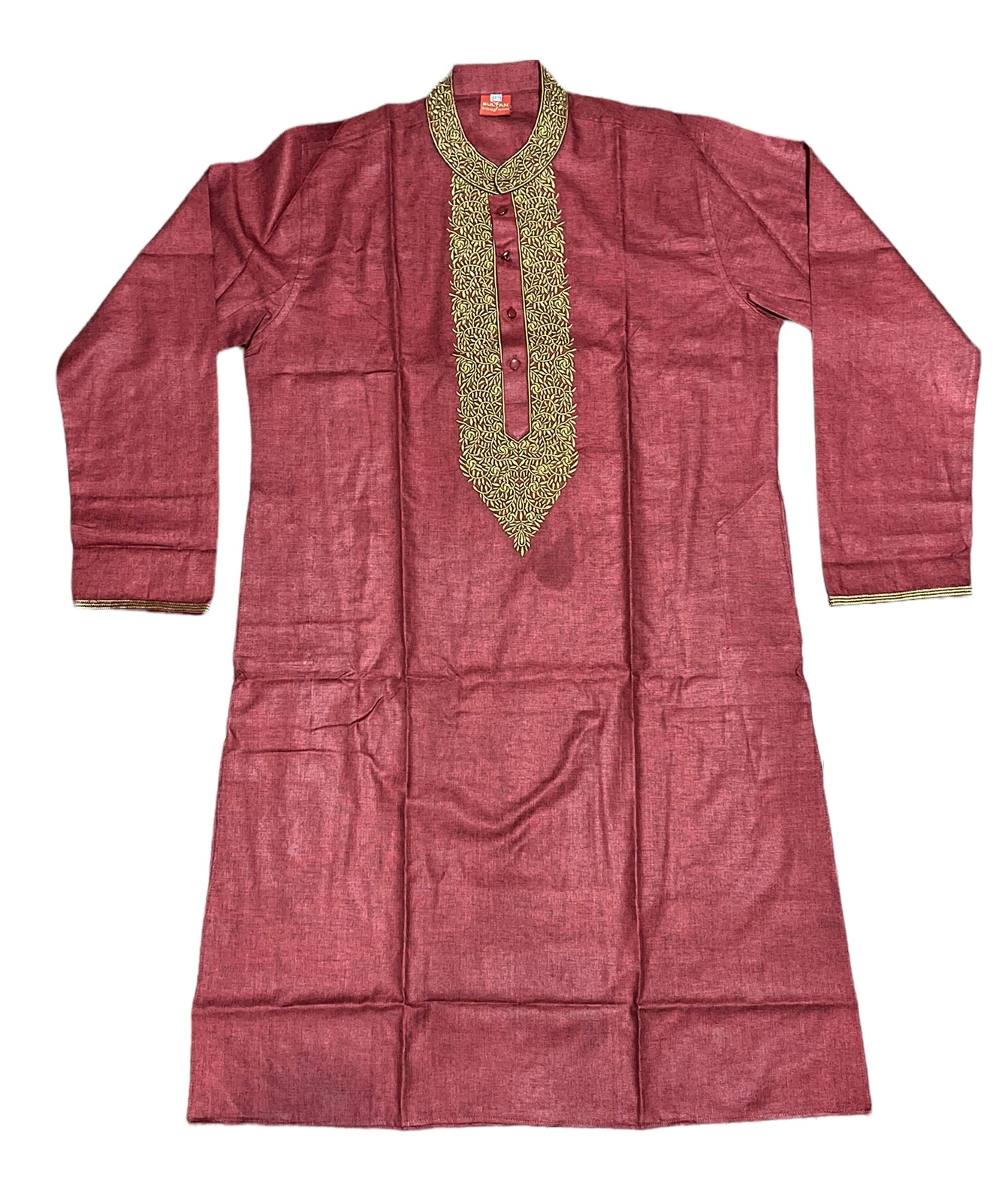 Maroon – Soft Cotton Traditional Boys Kurta- 014
