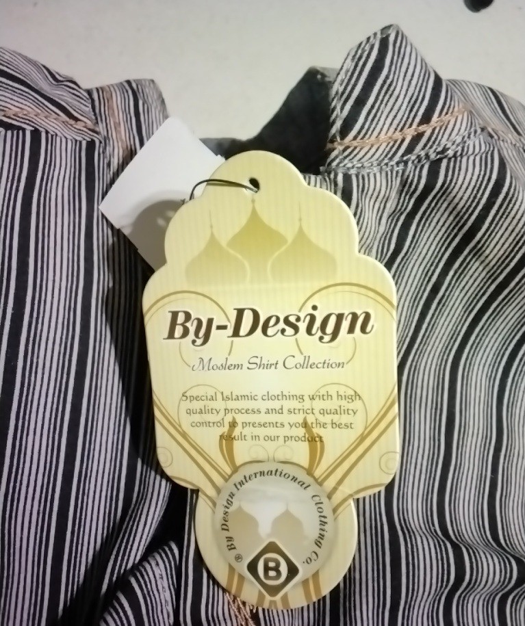 By Design Co. Kurta Brown Striped with Embroidery Boys Size 9 – 10 Medium See…