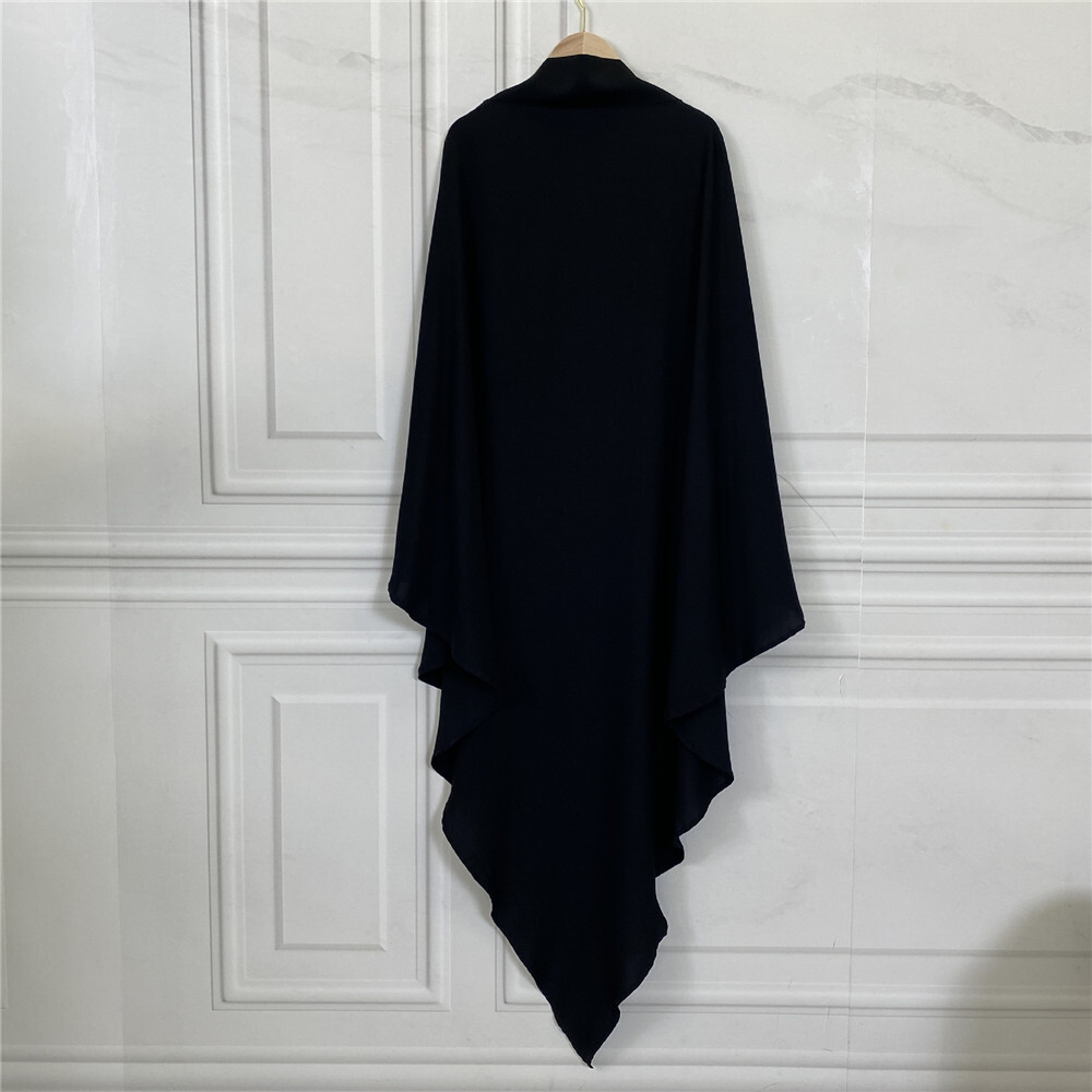 Eid Ramadan Muslim Overhead Abaya Large Hijab Khimar Scarf Islamic Jilbab Niqab