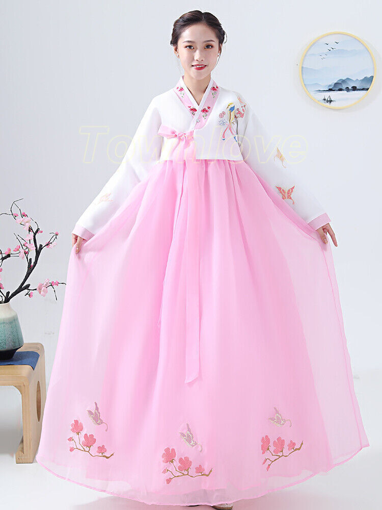 Women Hanbok Dress Korean Traditional Hanbok Hanbok Korean National Costumes
