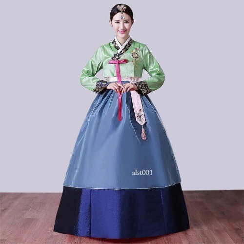 Women’s Korean Hanbok Dress Ancient Traditional Stage Dance Costume Ladies