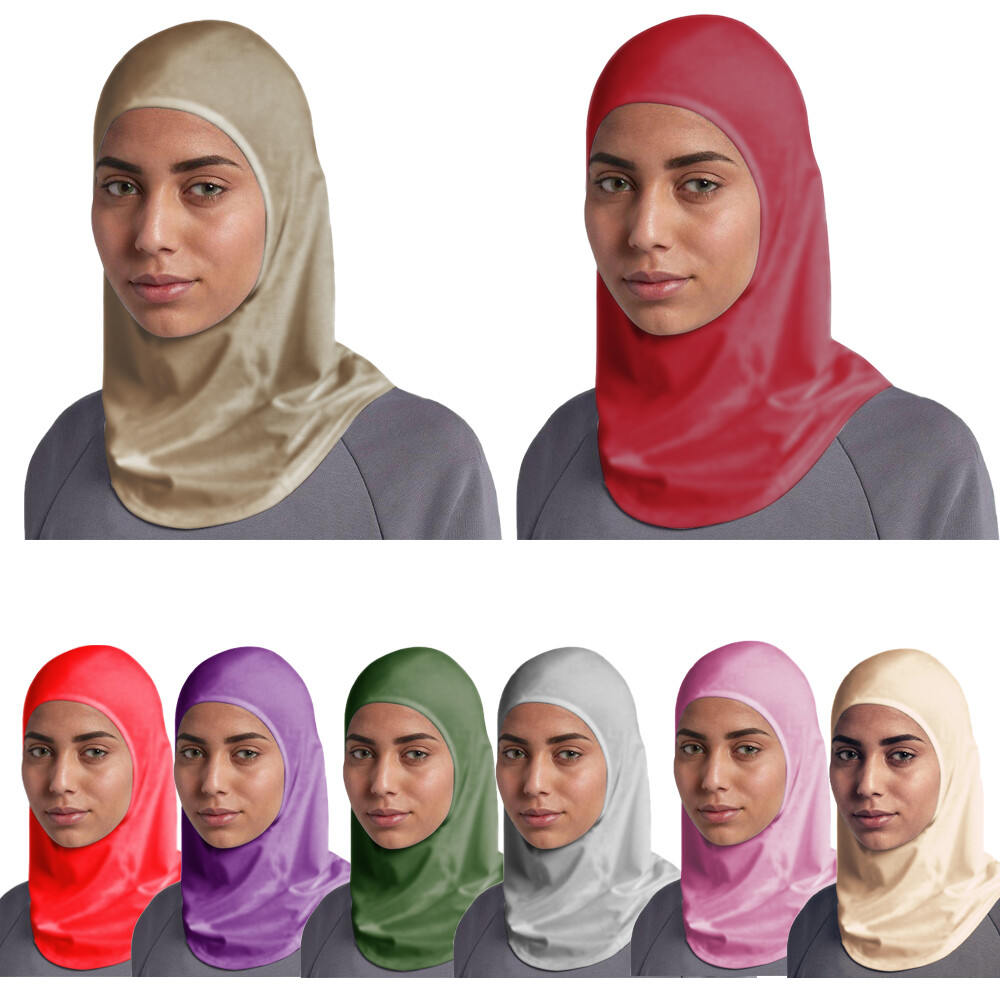 Underscarf Turban Hijab Muslim Women One Piece Amira Scarf Niqab Ninja Headwear