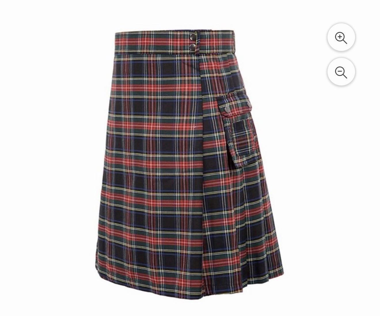 Utility Kilts For Men Skirt Cargo Pockets Sport Traditional Highland Scottish