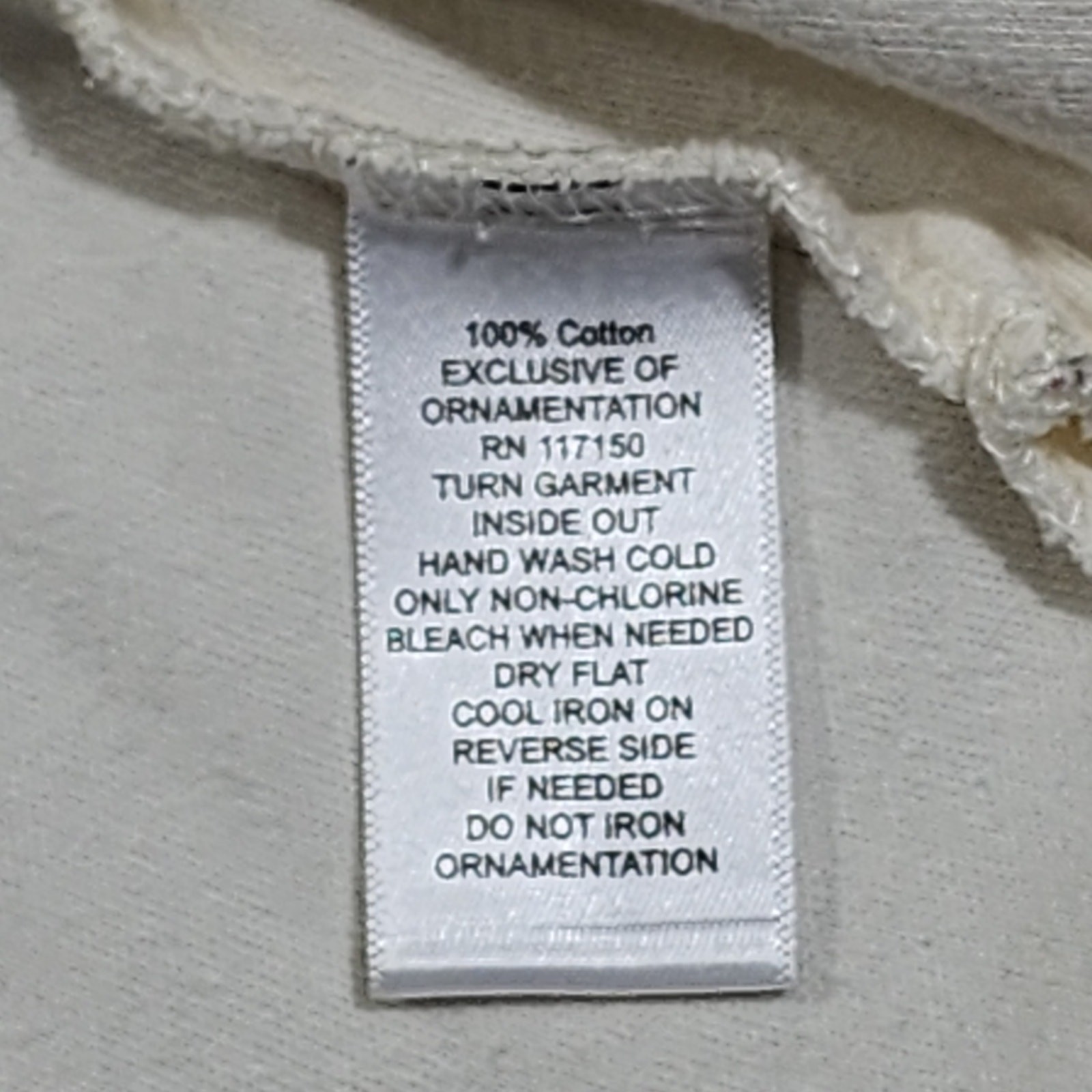 Quacker Factory Sz L CHRISTMAS CHURCH Cream Knit Pullover Sweater