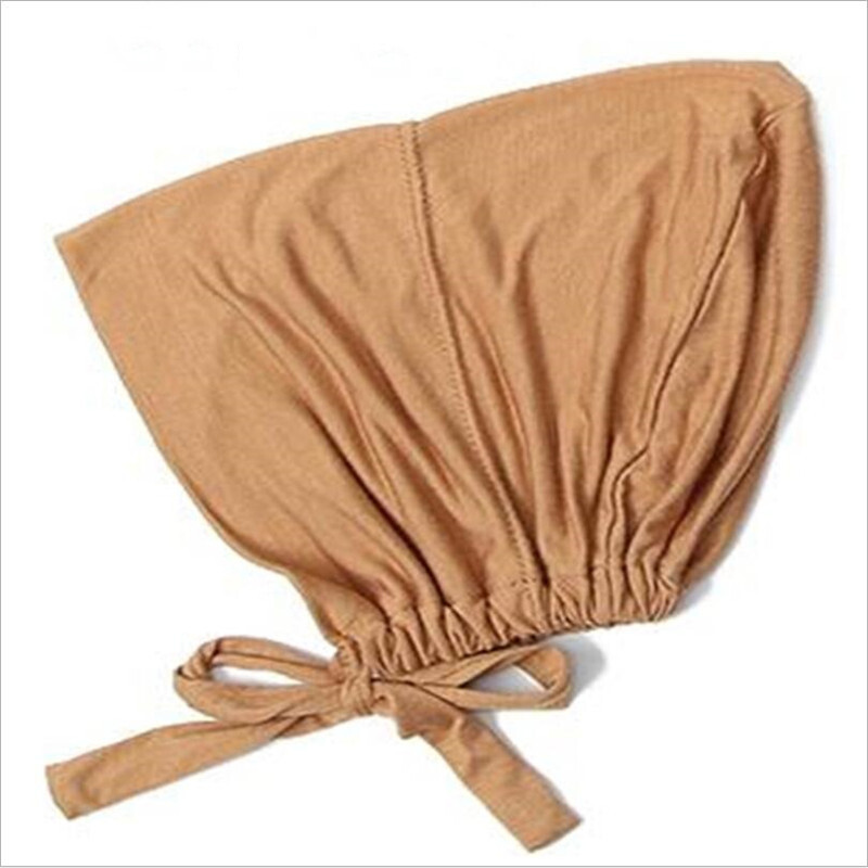 Ramadan Muslim Women Modal Turban Inner Hijab Cap Islamic Bonnet Under scarf Hat