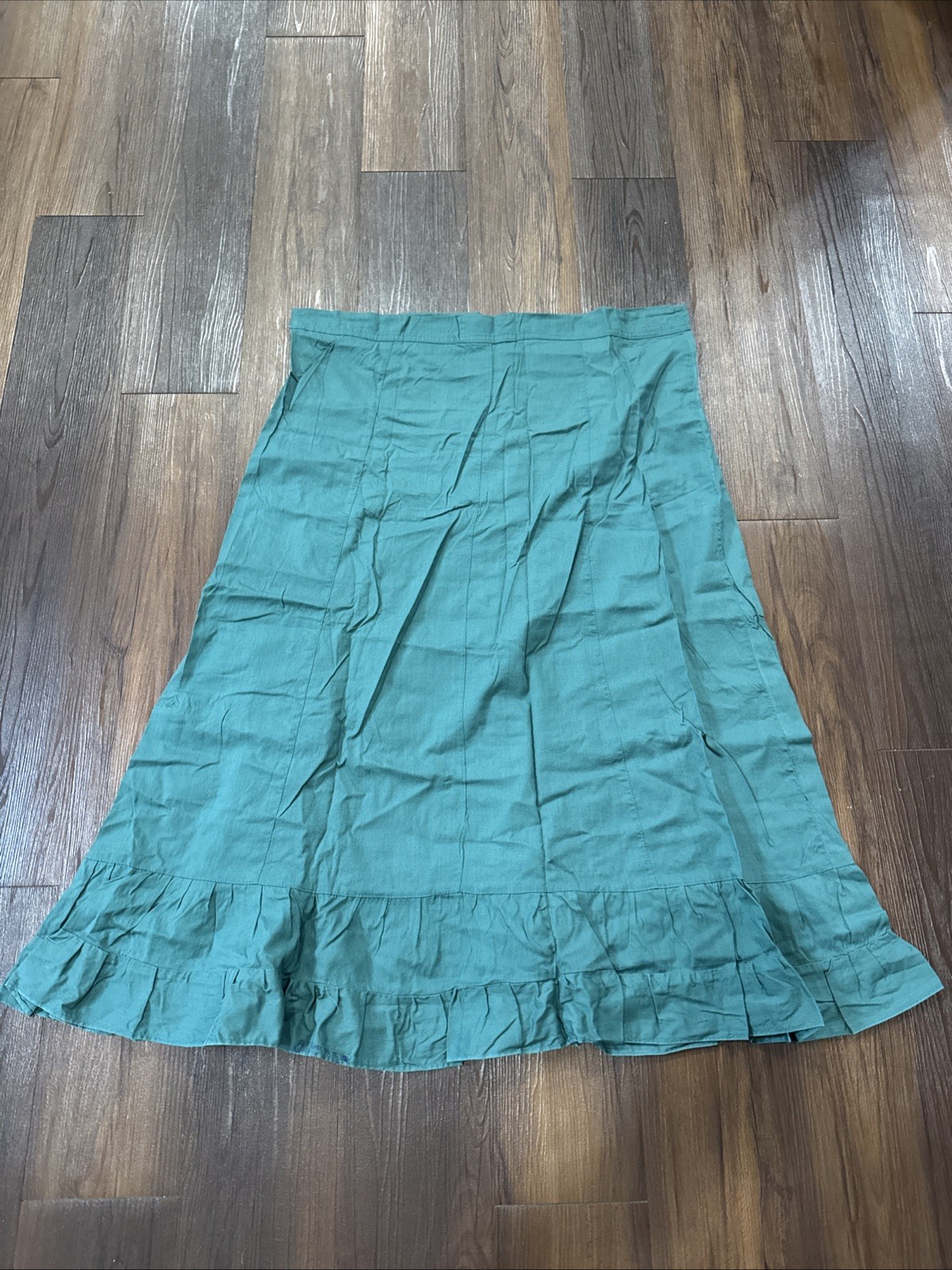 Cotton Petticoat Pine Green Underskirt Sari Inner Wear/Inskirt