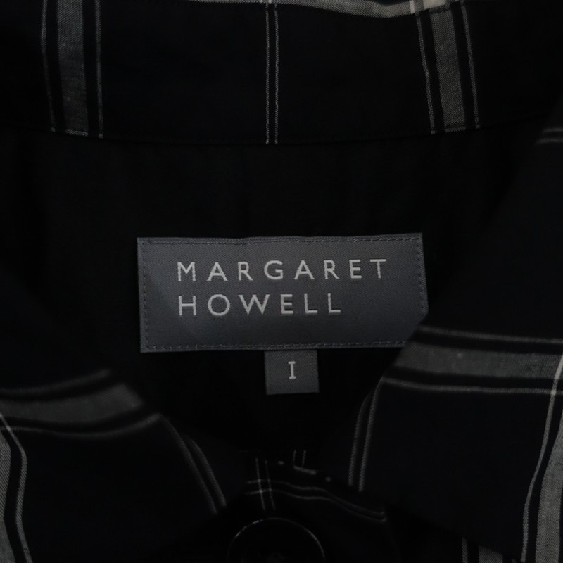 [Margaret Howell] [Cotton/Linen] [Size 1] [Good Condition] Check Shirt