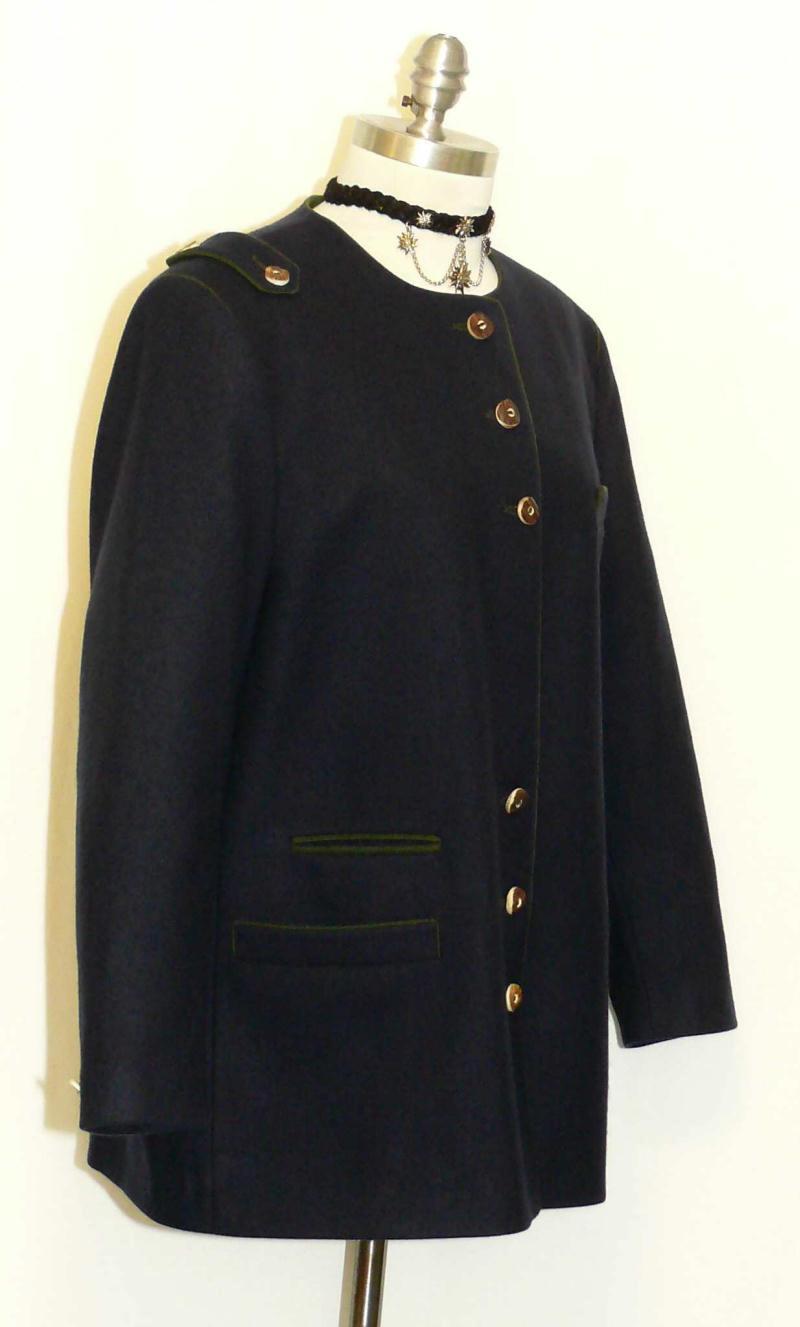 DACHSTEIN WOOL German JACKET Designer GORGEOUS CUT Winter Riding Blazer B45 14 L