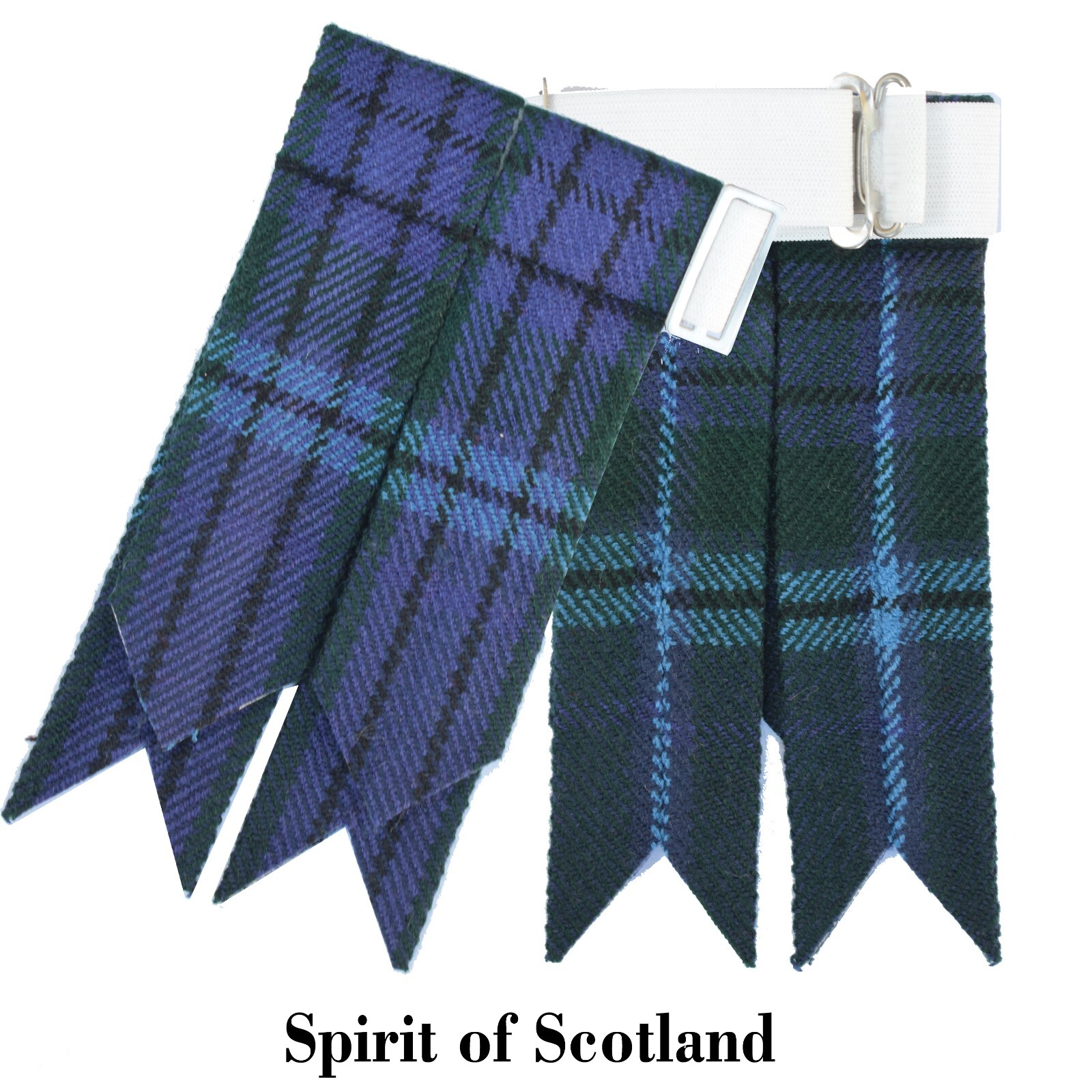 Men’s Scottish Spirit of Scotland Tartan Kilt Flashes