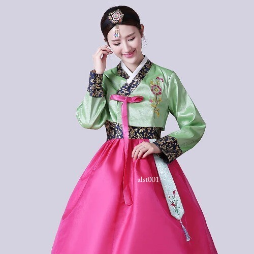 Women’s Korean Hanbok Dress Ancient Traditional Stage Dance Costume Ladies