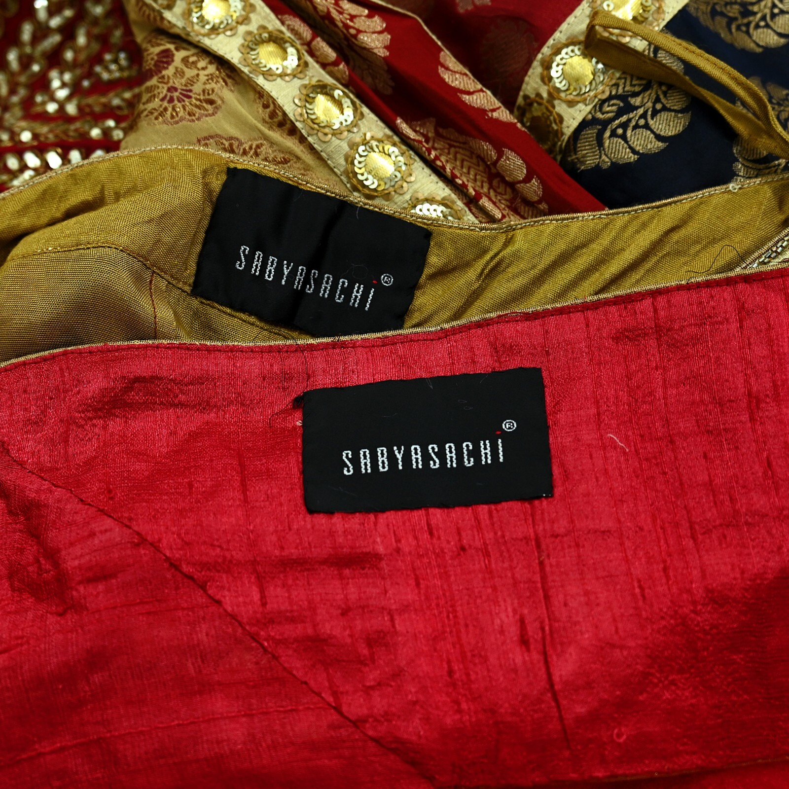 Indian New Heavy Pure Silk Hand Embroidered Designer Sabyasachi Lehenga 3pcs Set