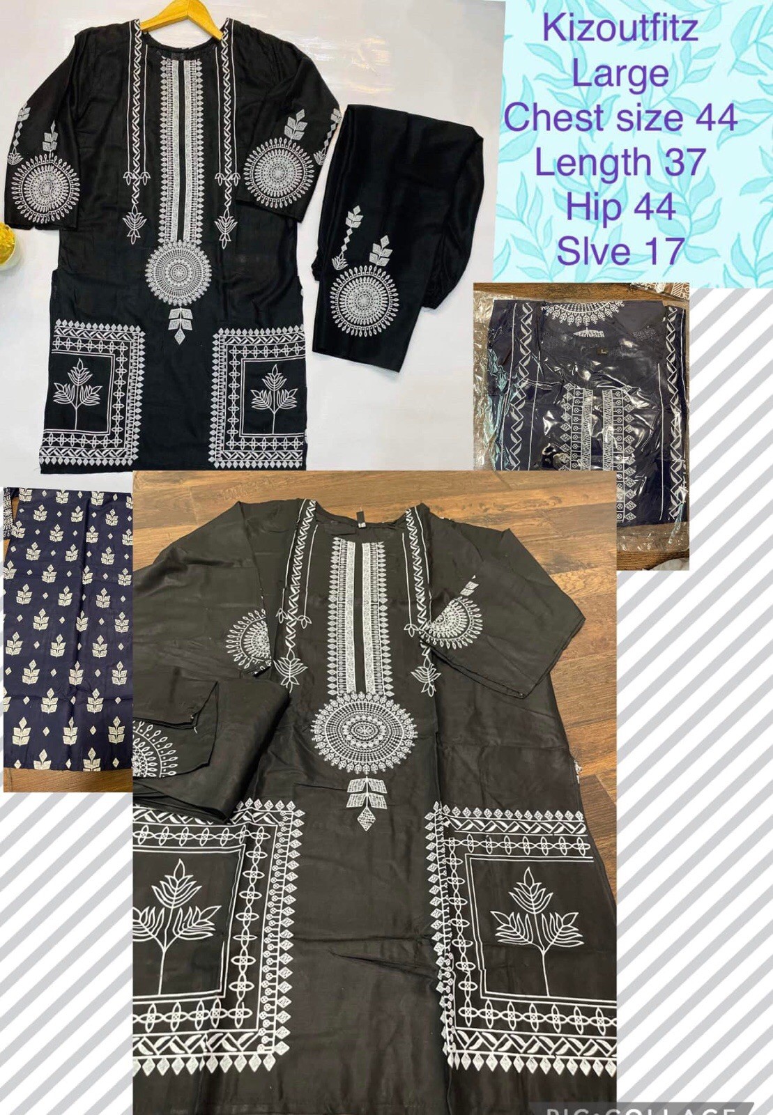 ETHNIC TRENDY TUNIC/KAMEEZ /KURTI WITH FREE PANT L