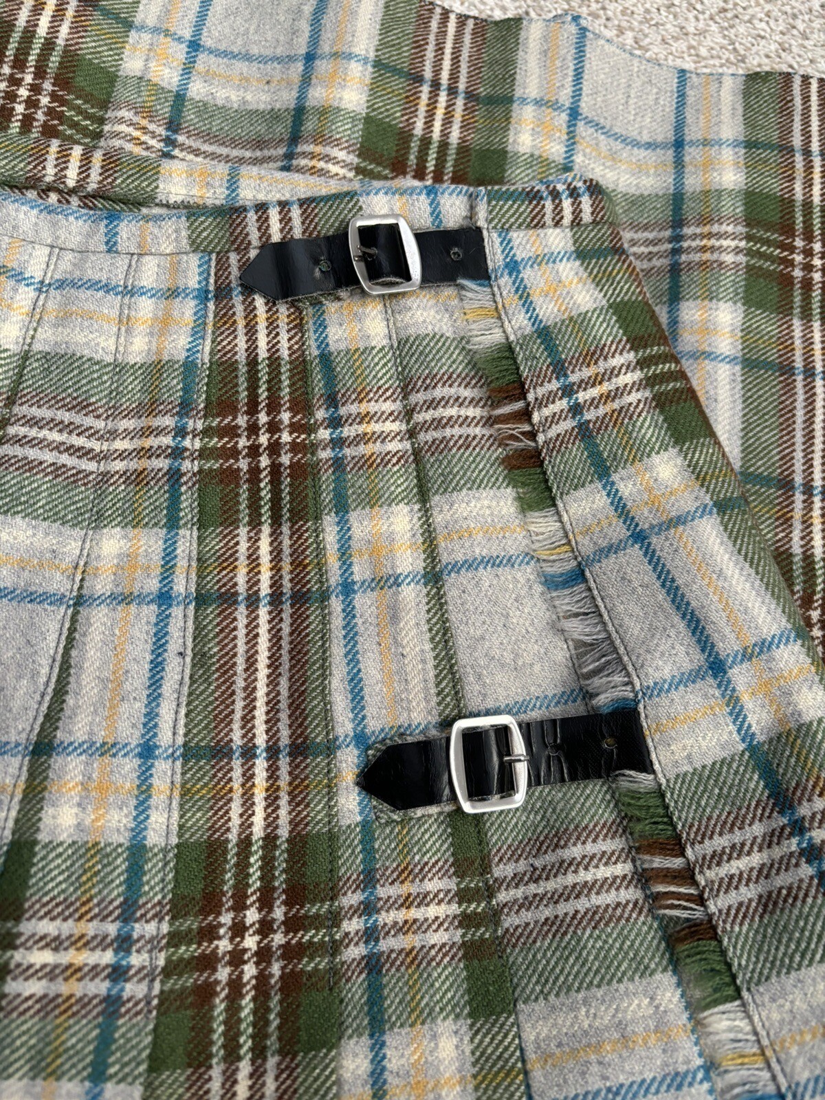Geoffrey Tailor Highland Crafts Royal Mile Scotland House Of Kilt Wool Plaid S