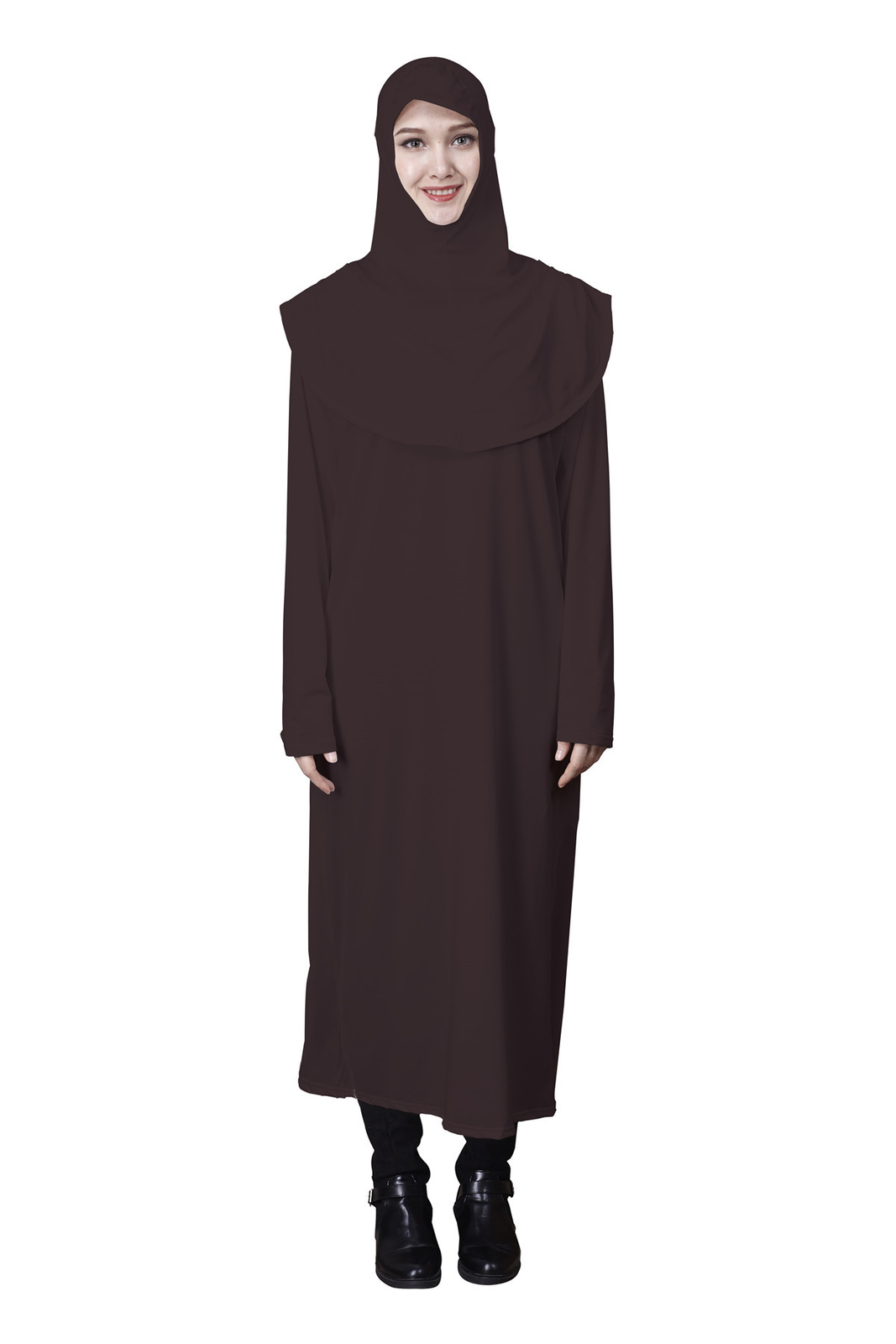 Ramadan Muslim Abaya Khimar Caftan Women Niqab Burqa Robe Prayer Dress Islamic