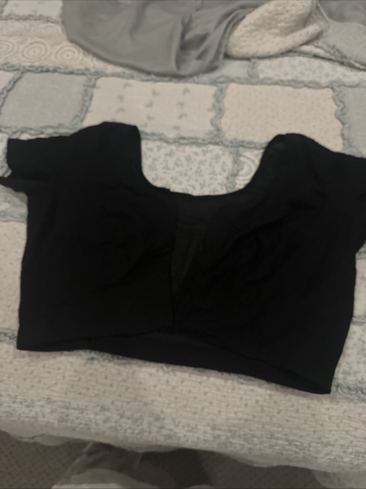 Women’s Cotton Blouse Short Sleeves Suitable for Saree, size L