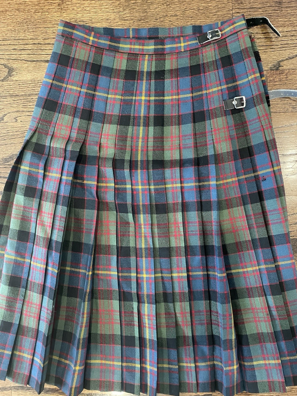 Vtg Hector Russell Kiltmaker Inverness Kilt Wool Plaid READ Tartan Clan erracht