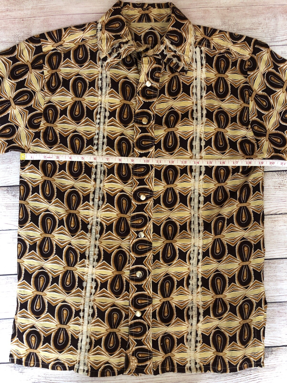 Handmade Mens Button Down African Shirt