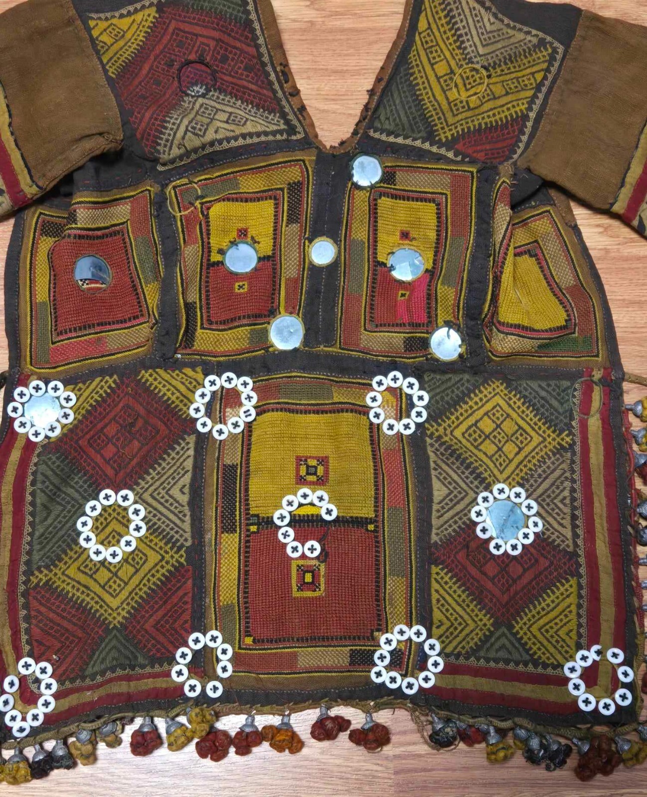 Vintage very fine Embroidered Choli or Kachali (a backless blouse)
