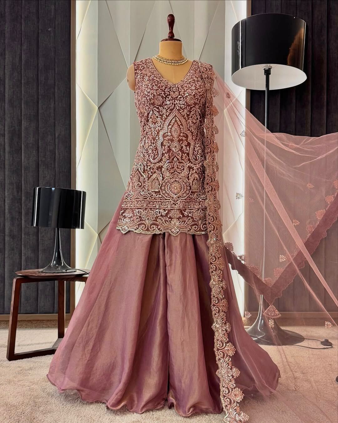 READY MADE LEHNGA CHOLI LEHENGA INDIAN WOMEN WEDDING BRIDAL PARTY WEAR PAKISTANI