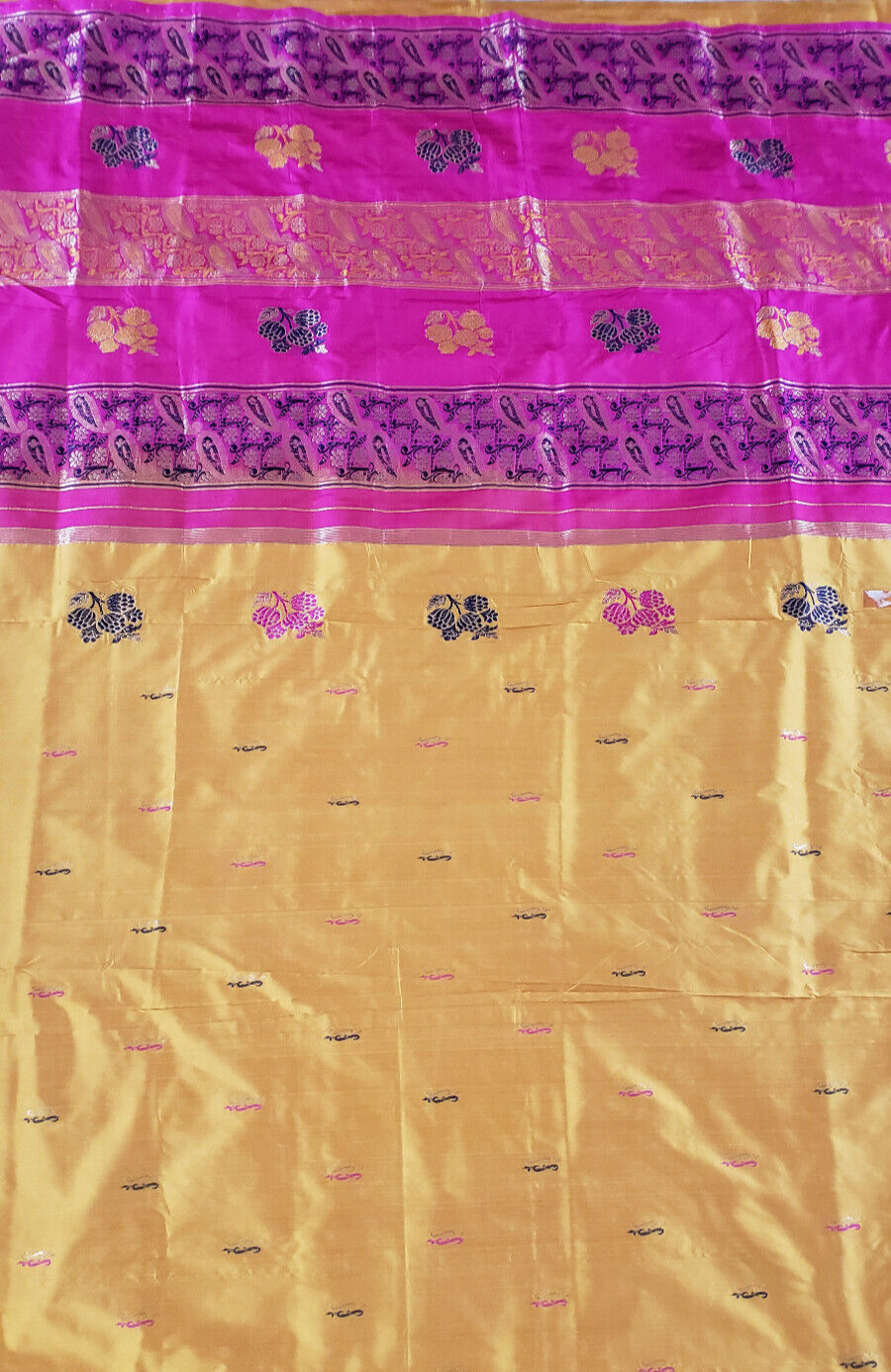 Bollywood Ethnic Traditional Silk Saree Woven Zari Work Festive Party wear