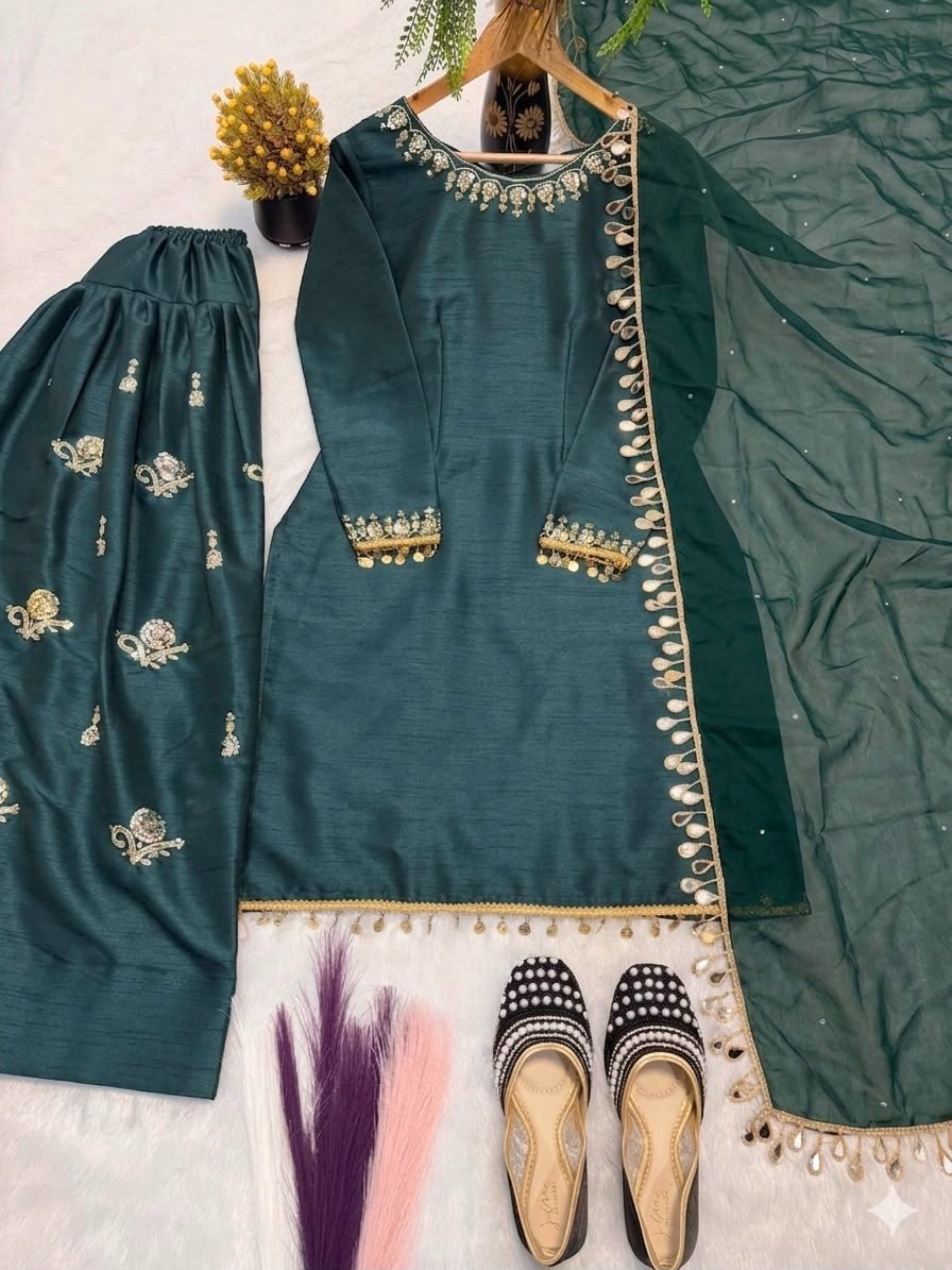 Pakistani Farshi Salwar Kameez Ready To Wear Dress Suits Wedding Party Bollywood