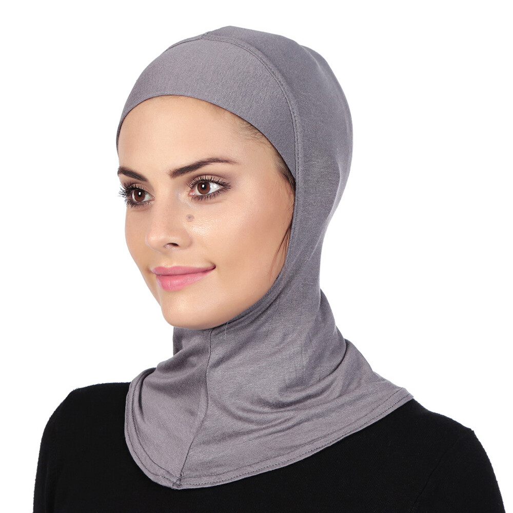 Muslim Women Ninja Headwear Cover Bonnet Inner Hat Underscarf Hijab Cap Scarf