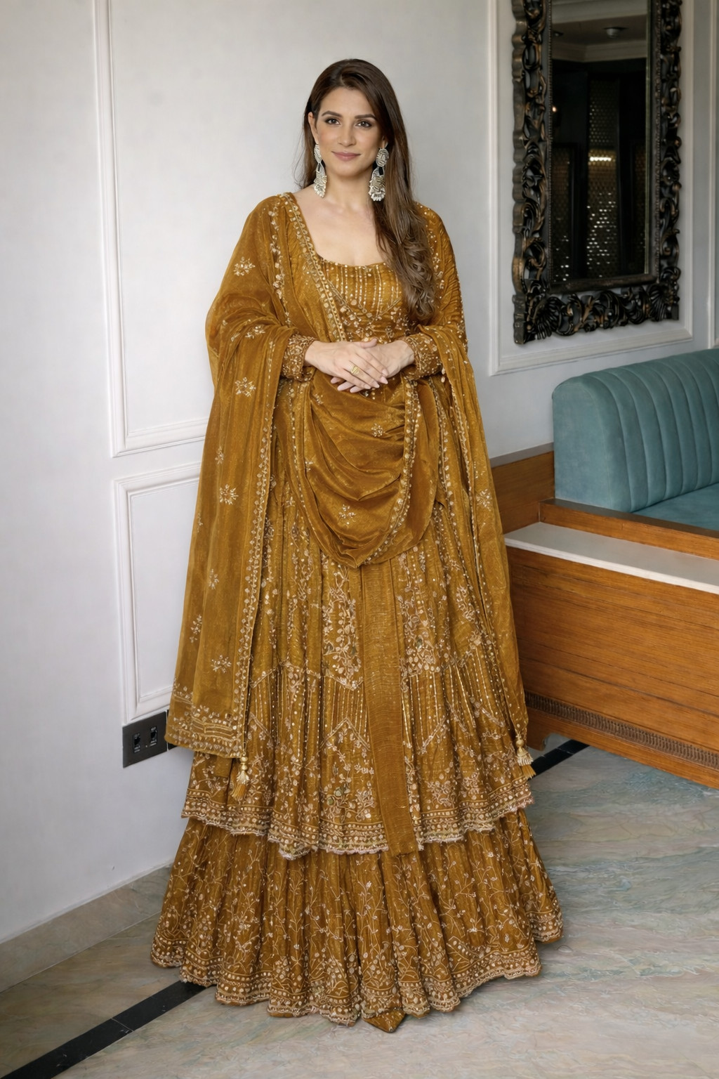 Party Indian Designer Pakistani Salwar Wear ReadyMade Dress Women Wedding Suit