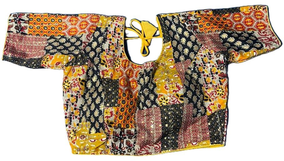 New Women’s Saree Blouse Readymade Indian Designer Stitched Crop Top Choli