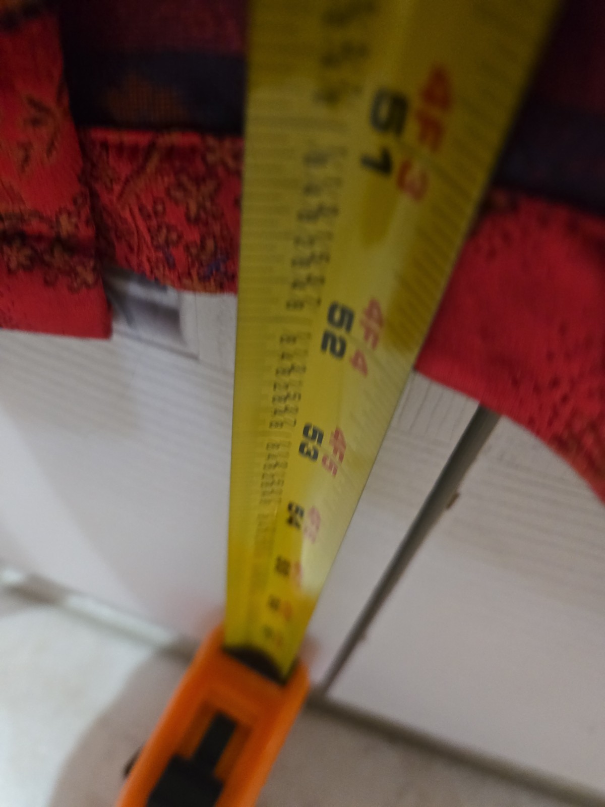 Double Peach Long Heavy Silk Red Gold Jacquard Oriental Kimono Robe Belt O/S