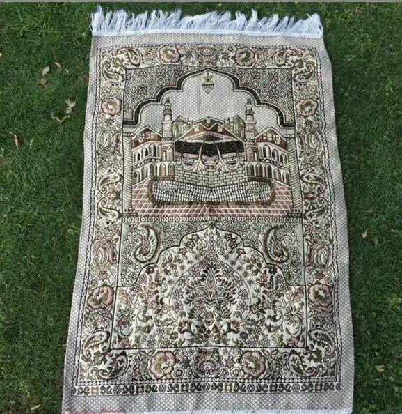 Islamic Meditation Mat Turkish Portable Muslim Prayer Rug Carpet Tassel Worship