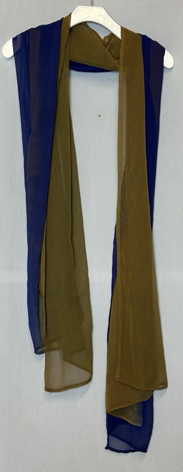Indian Garment Saree Womens Extra Large Blue Yellow 3 Piece Set