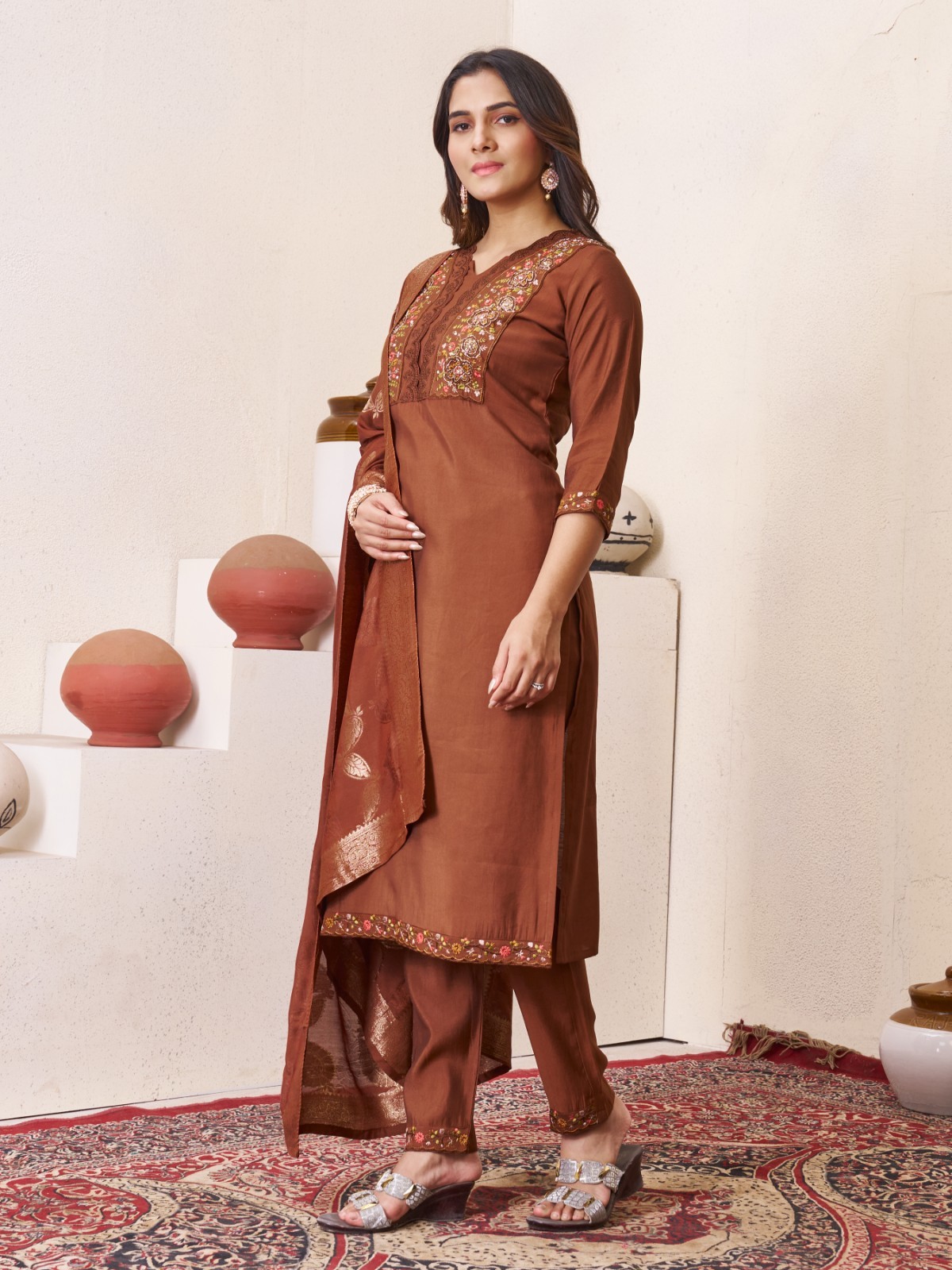 Printed Cotton Kurti Readymade Ready to Wear Full Stitched Stitched Kurta Top