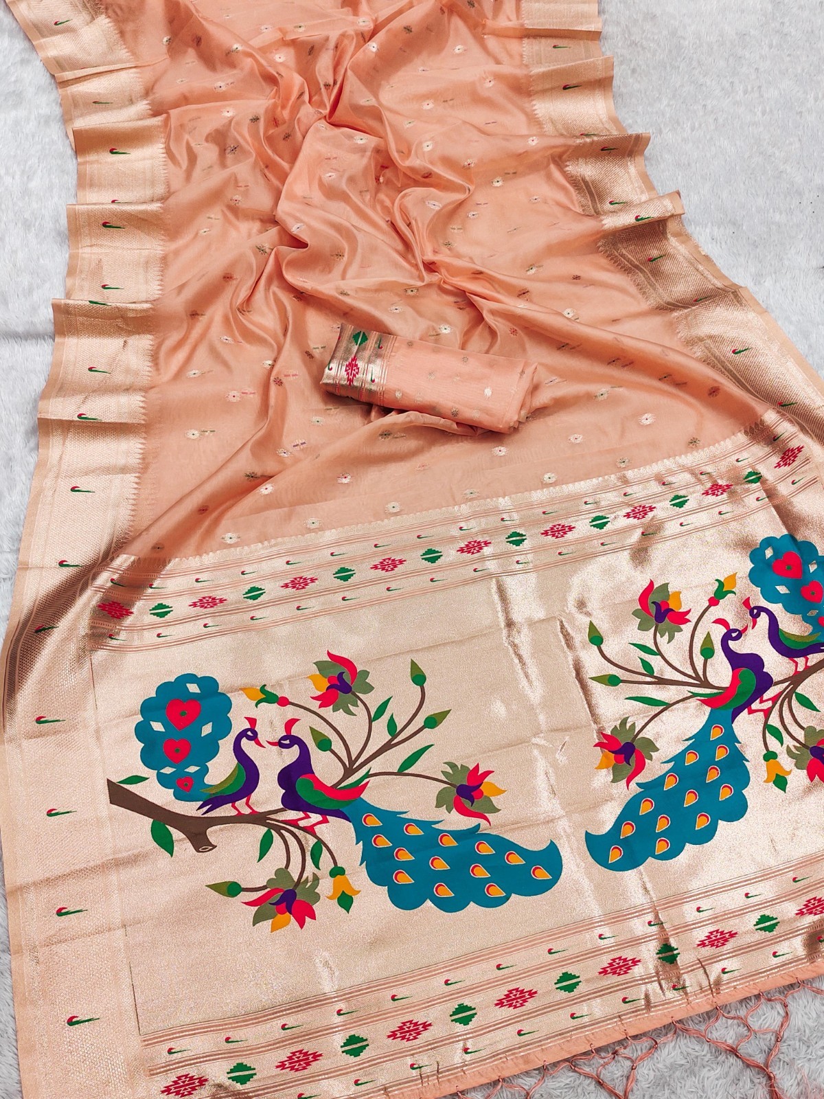 Soft Silk Bollywood Designer Fancy Saree Party Indian Wedding Saree