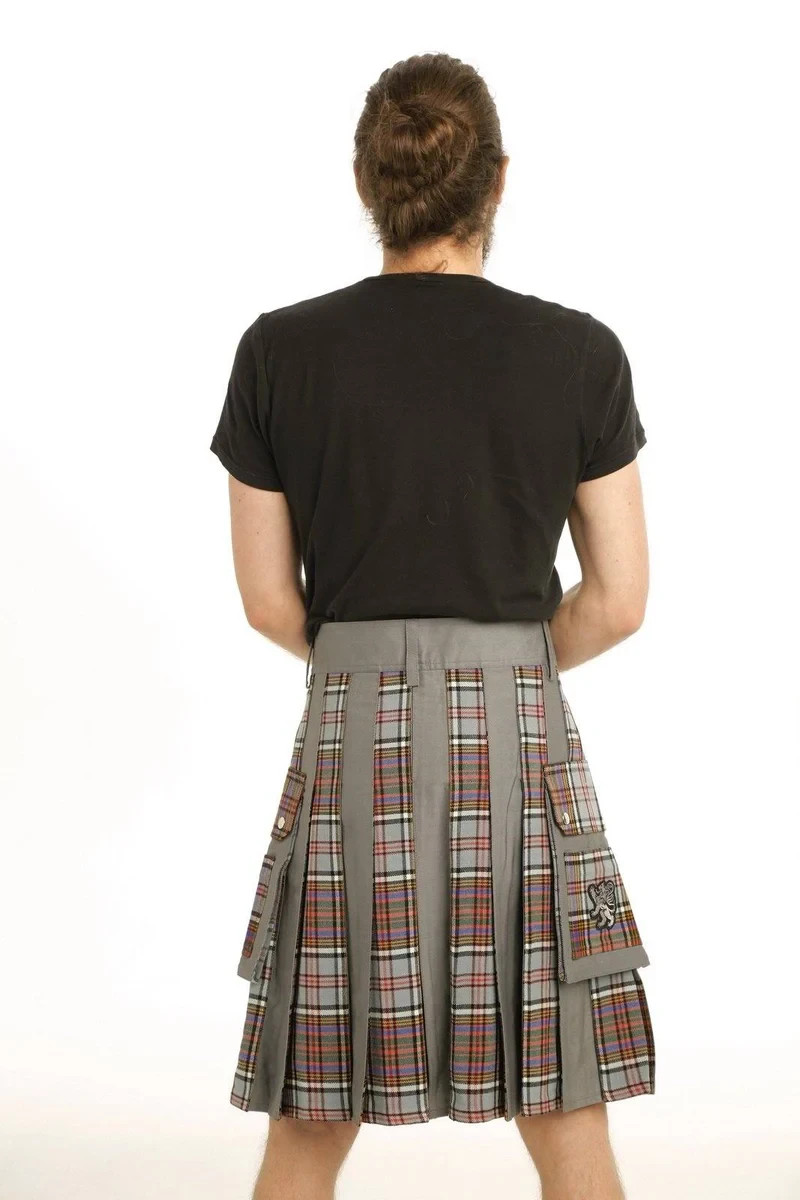 Gray Hybrid Kilt